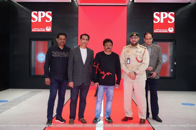 Bollywood Director Ram Gopal Varma visits Dubai SPS